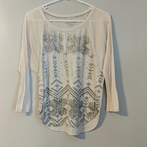 Cream Blouse